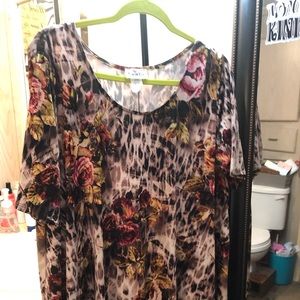 XL zig zag stripe shirt